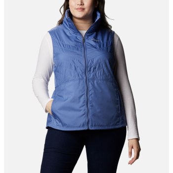 Columbia Ženske Prsluci - Mix It Around II Plus Size Plave | EUST-47609